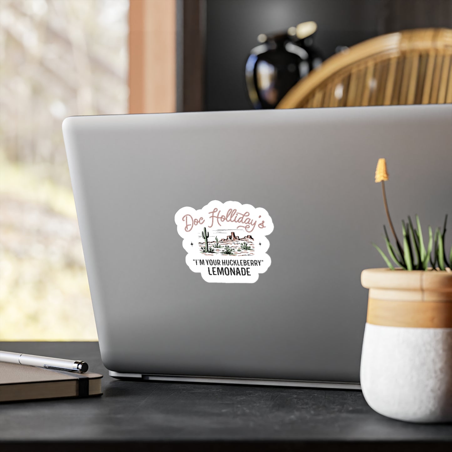 I'm Your Huckleberry Kiss-Cut Vinyl Decals