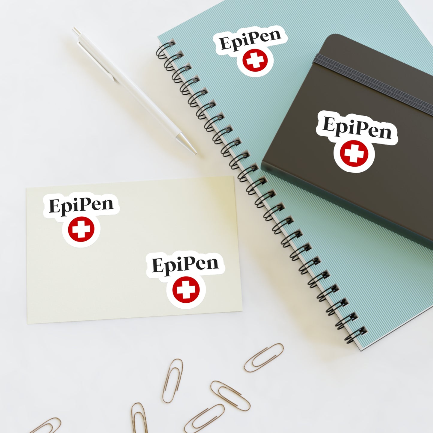 EpiPen Vinyl Sticker Sheets