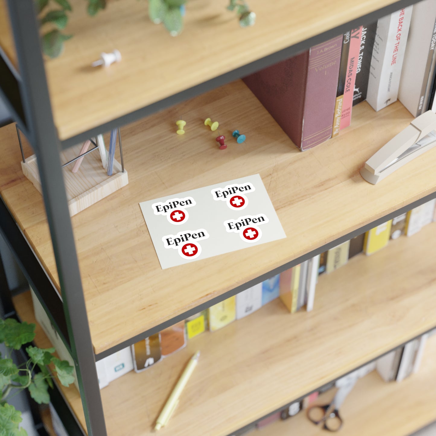 EpiPen Vinyl Sticker Sheets