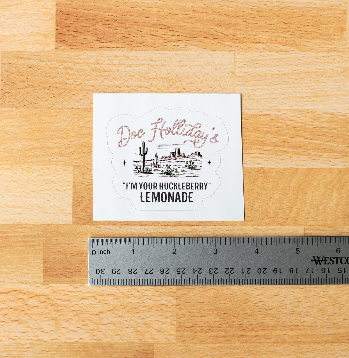 I'm Your Huckleberry Kiss-Cut Vinyl Decals