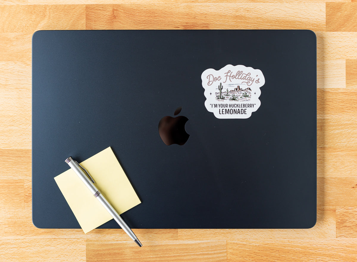 I'm Your Huckleberry Kiss-Cut Vinyl Decals