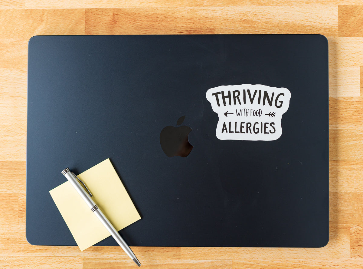 Thriving with Food Allergies Kiss-Cut Vinyl Decals