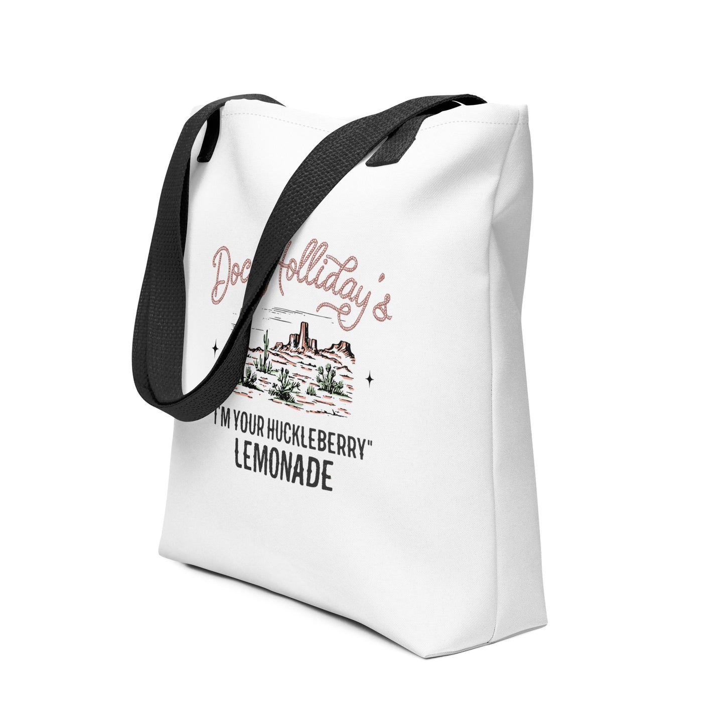 I'm Your Huckleberry White Tote Bag