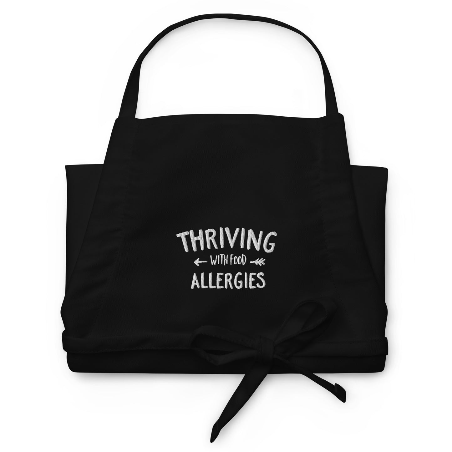 Thriving with Food Allergies Embroidered Apron