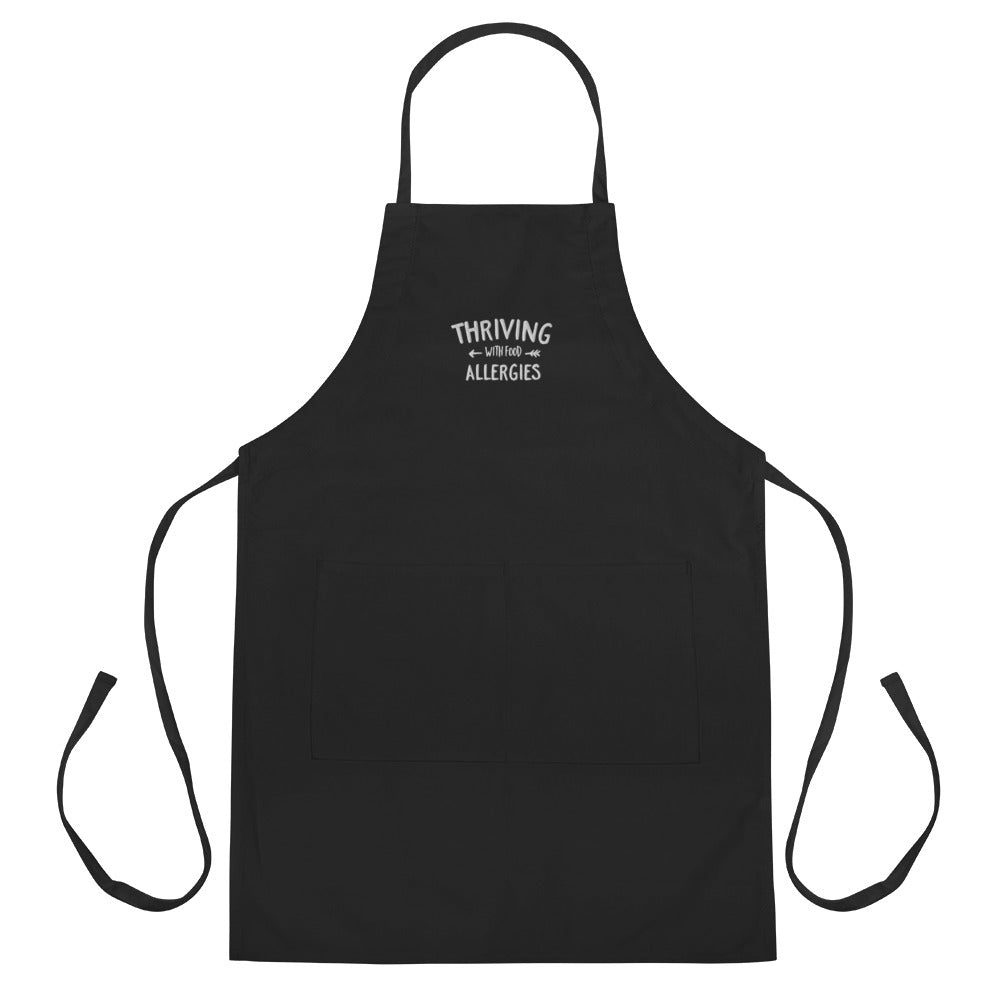 Thriving with Food Allergies Embroidered Apron