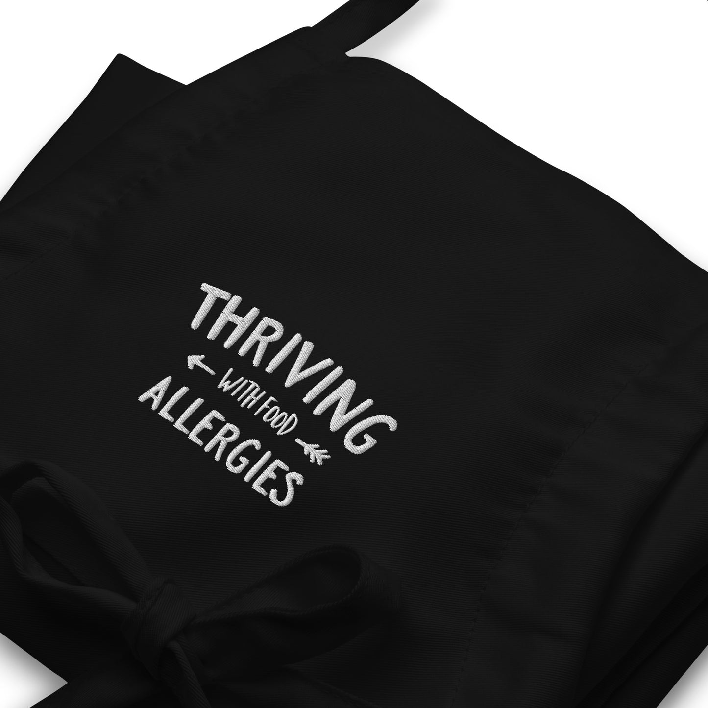 Thriving with Food Allergies Embroidered Apron