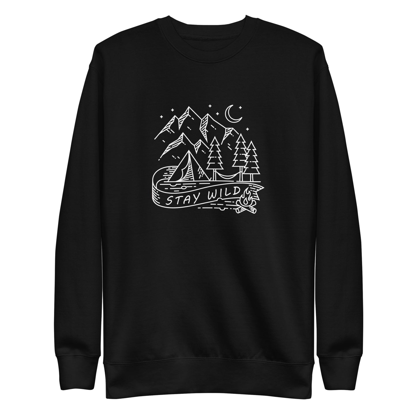 Stay Wild Unisex Premium Sweatshirt