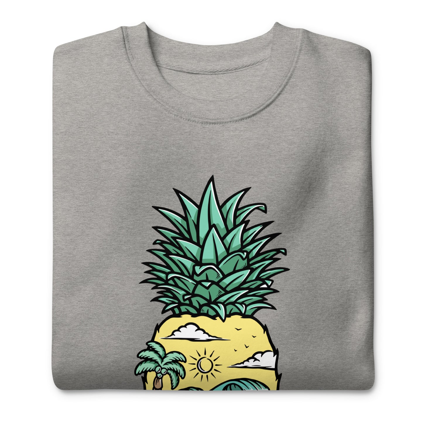 Pineapple Beach Unisex Premium Sweatshirt