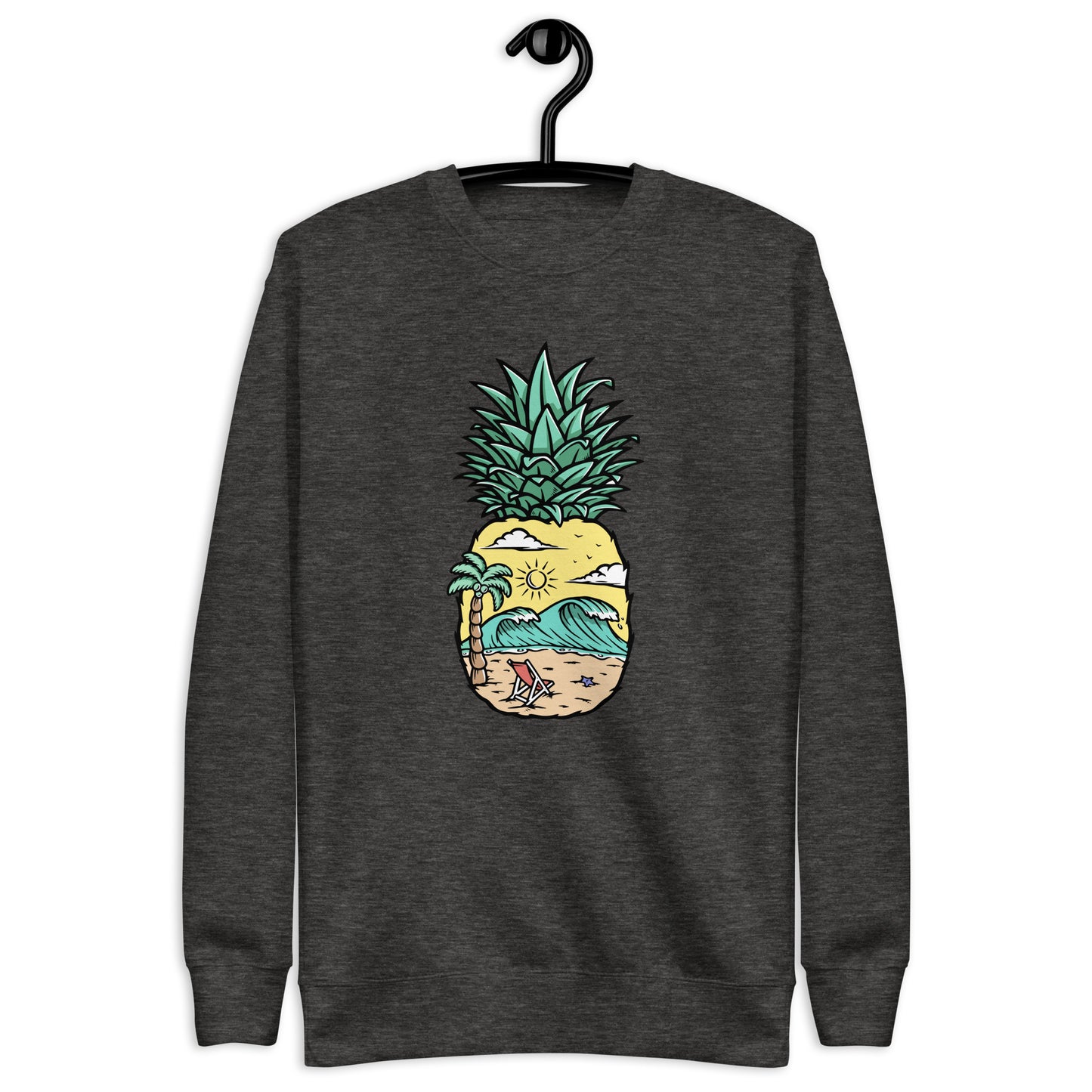 Pineapple Beach Unisex Premium Sweatshirt