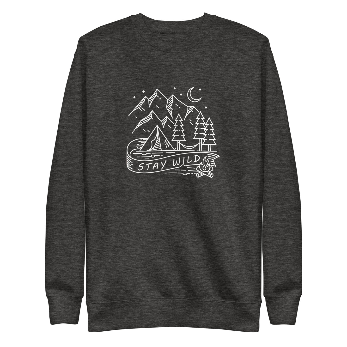 Stay Wild Unisex Premium Sweatshirt