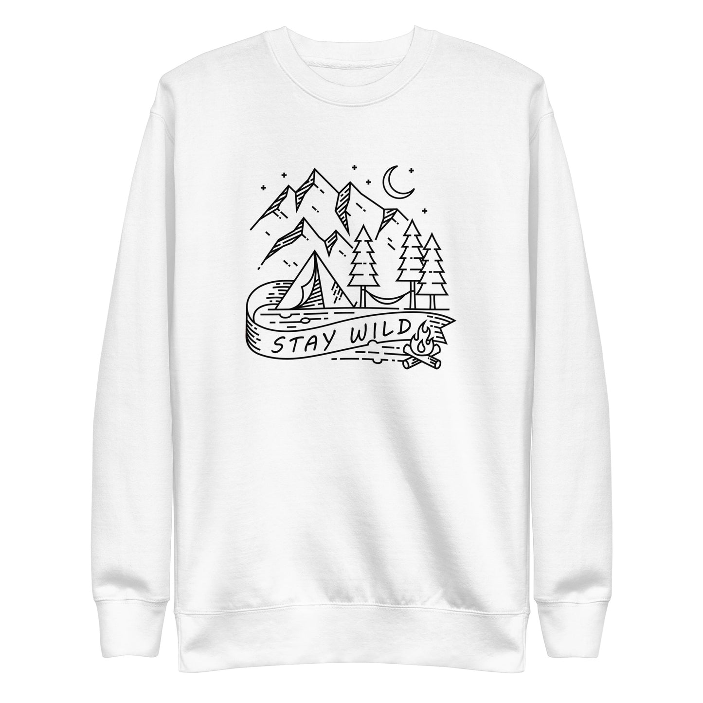 Stay Wild Unisex Premium Sweatshirt