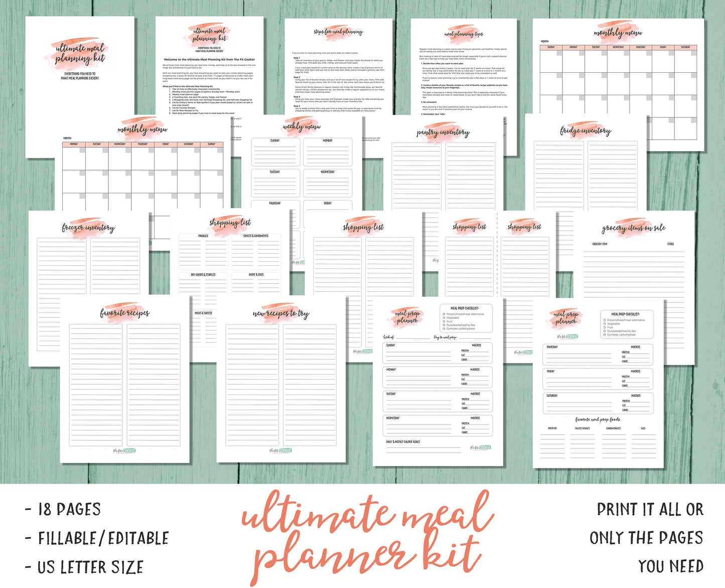 Ultimate Meal Planning Kit