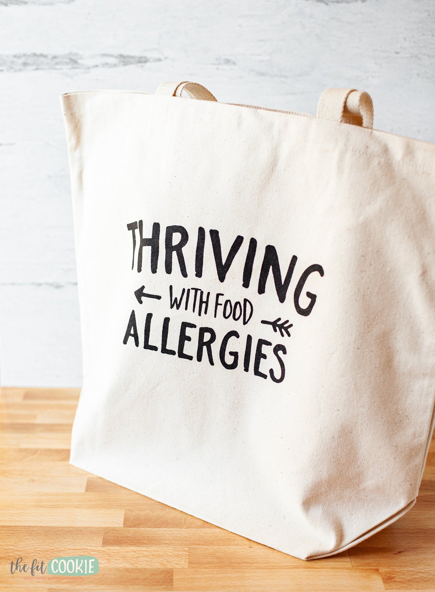 Thriving with Food Allergies Large Tote