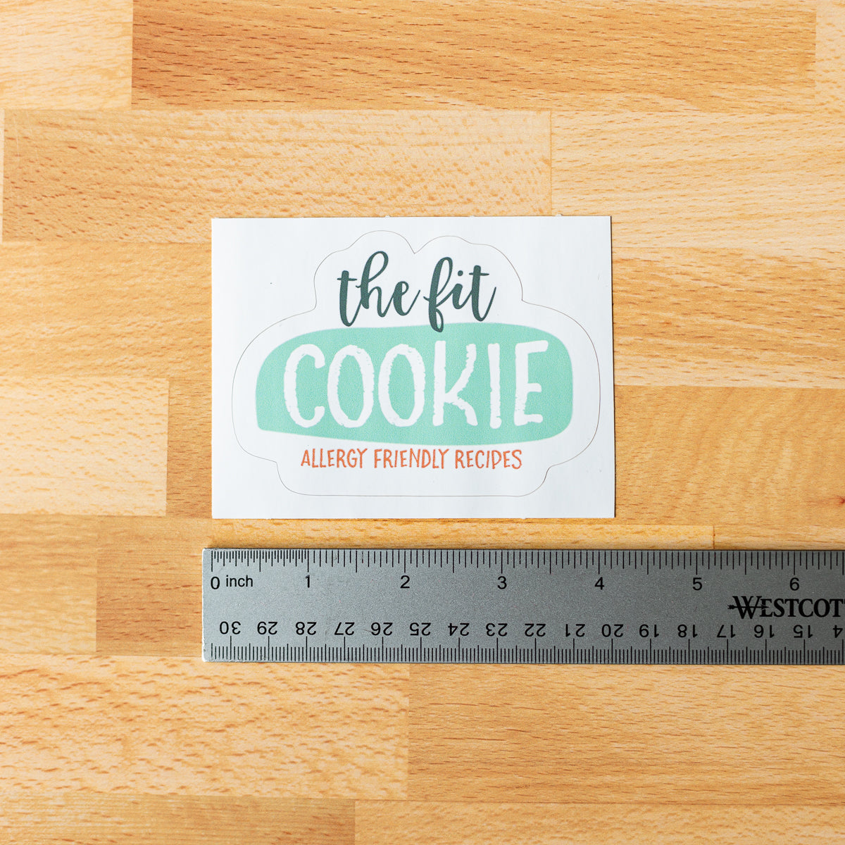 The Fit Cookie Kiss-Cut Vinyl Decals