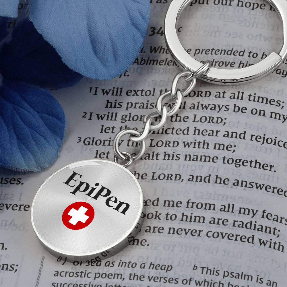 EpiPen Keychain - Circle