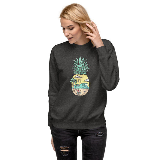 Pineapple Beach Unisex Premium Sweatshirt