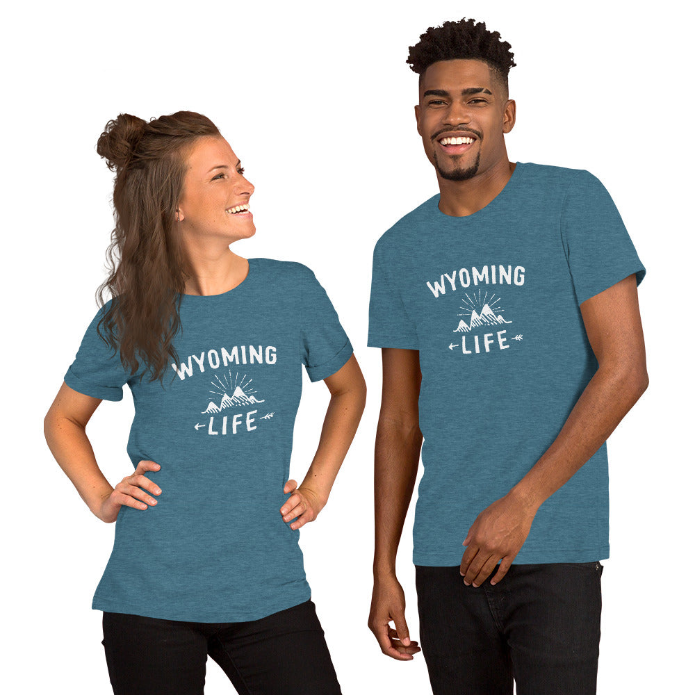 Wyoming Life Unisex t-shirt