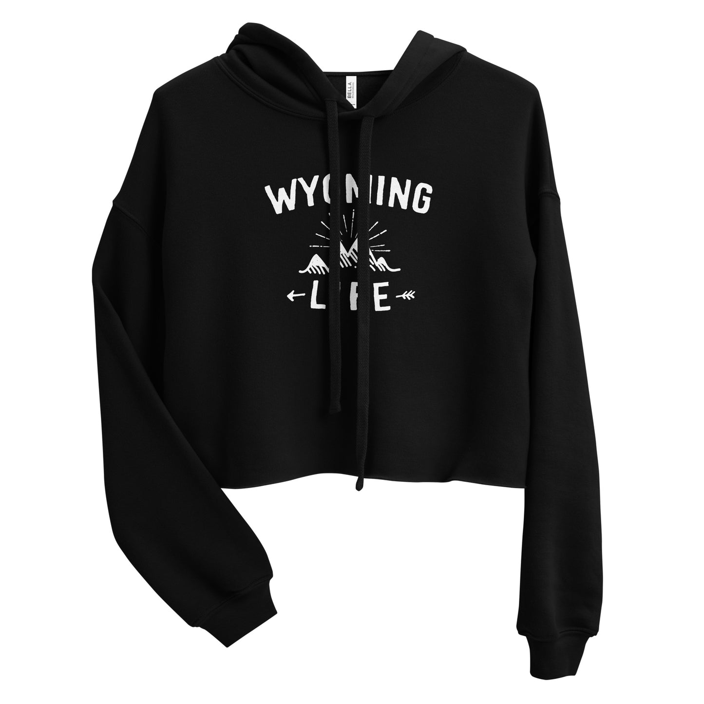 Wyoming Life Crop Hoodie