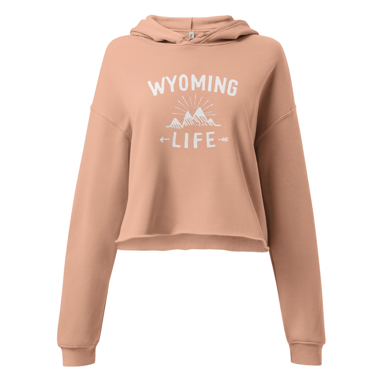 Wyoming Life Crop Hoodie