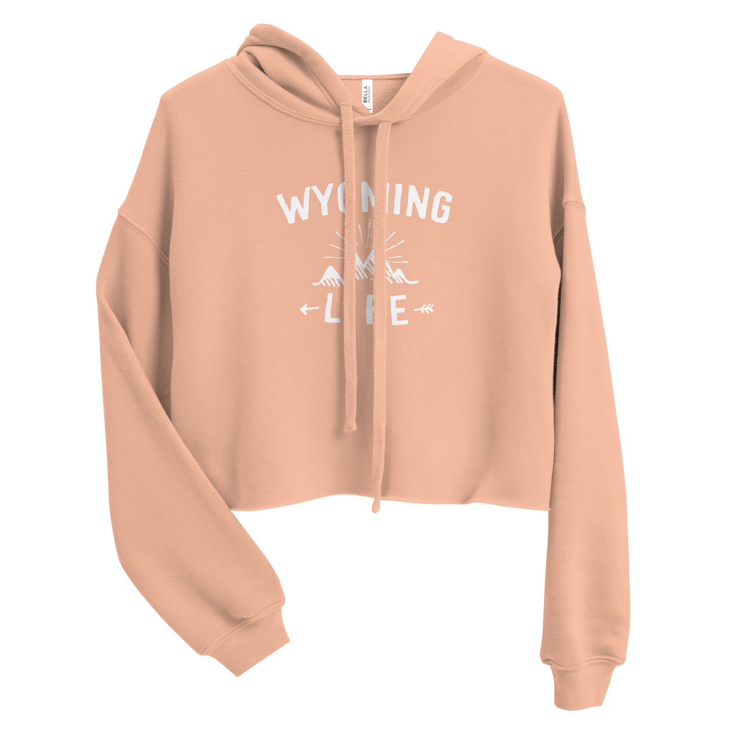 Wyoming Life Crop Hoodie