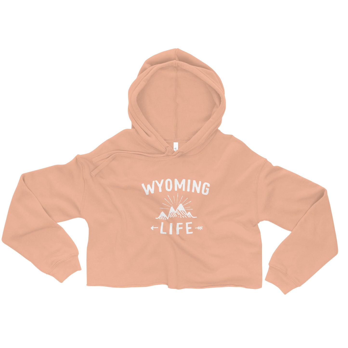 Wyoming Life Crop Hoodie