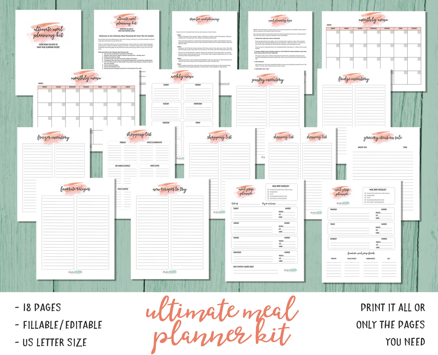 Ultimate Meal Planning Kit