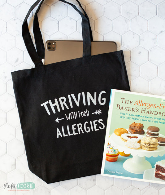 Thriving with Food Allergies Small Tote Bag