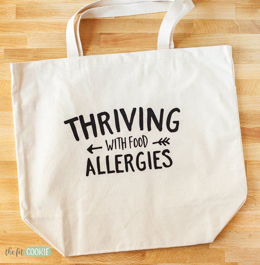 Thriving with Food Allergies Large Tote